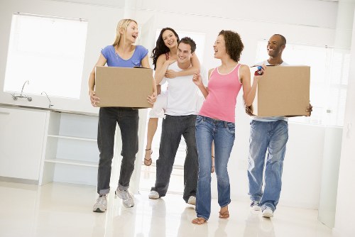 Professional same day removals team preparing a move in Mayfair