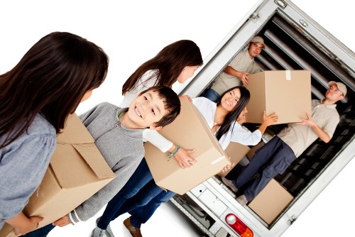 Moving truck service for a Mayfair relocation