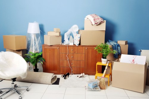 Commercial removal service supporting an office move in Mayfair
