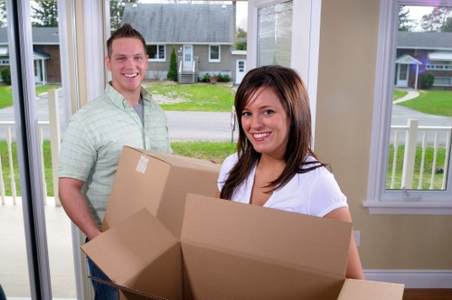 Moving service in Mayfair with careful loading and professional support