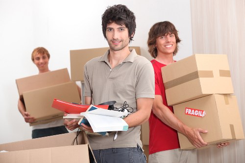 Man and van service handling office delivery in Mayfair