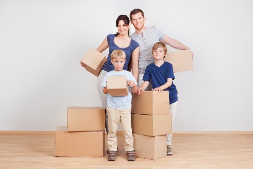 Specialist movers transporting valuable items in Mayfair