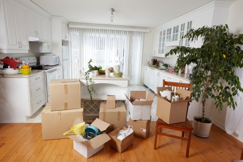 IT equipment and workspace setup for office relocation services in Mayfair