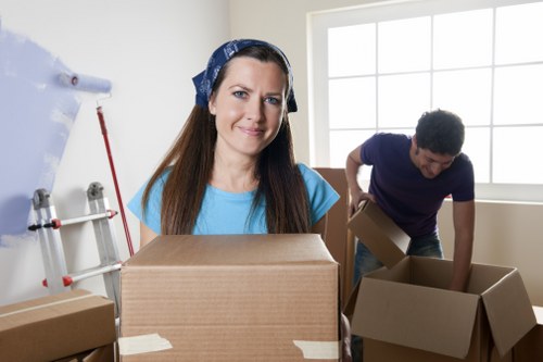 Office and home removals van service near Mayfair