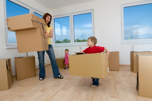 Careful packing and furniture handling for a Mayfair apartment move