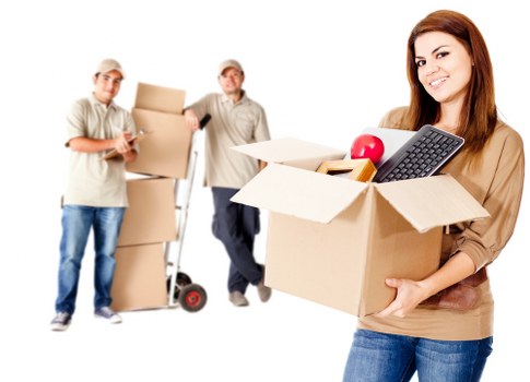 Checking a moving route for hazards before unloading