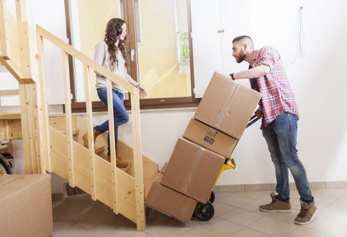 Efficient man and van transport service in Mayfair