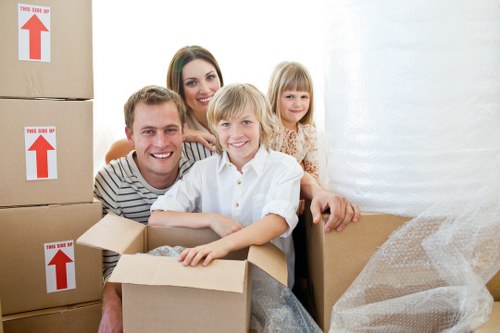 Specialist packing materials used for luxury home removals in Mayfair