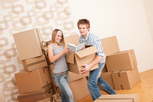 Professional movers handling access challenges in central Mayfair