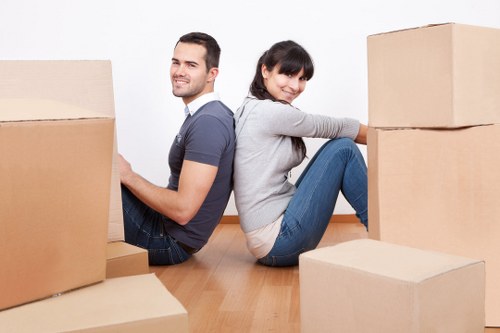 Business relocation setup with office furniture in a Mayfair commercial property
