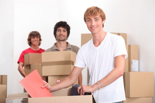 Packing and loading services for a central London relocation