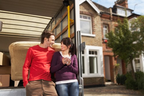 Mayfair Man And Van team focusing on safe and insured moving services