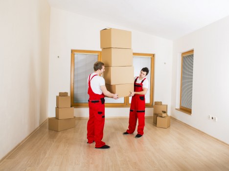 Commercial furniture and office assets prepared for relocation in Mayfair